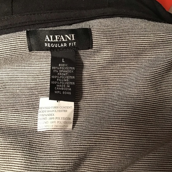 Alfani Mens Knit Jacket - Picture 8 of 8